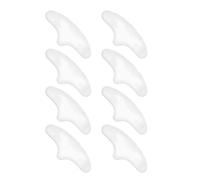 Lot de 8 patchs en silicone pour le front, patchs réutilisables transparents pour les fines lignes, lissants de nuit pour le front, couverture complète, effet raffermissant