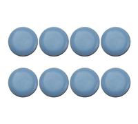 Lot de 8 patins autocollants réutilisables pour meubles pour moquette, machine à laver, articles lourds pour tapis, canapé, chaise, surfaces dures - 25 mm