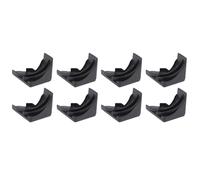 Lot de 8 patins d'angle en plastique pour lave-vaisselle compatibles avec WD8X228, AP2038859, 2364, AH263963, EA263963, PS263963, WD08X0196