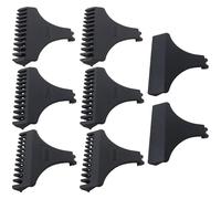Lot de 8 peignes de limitation de tondeuse à cheveux de qualité supérieure - 1 mm, 2 mm, 3 mm - Avec housse de protection pour tondeuse électrique vintage T9 - Hauteur 31 mm - 32 mm - Rasoir
