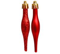 Lot de 8 pendentifs de sapin de Noël de forme spéciale, boules décoratives de Noël galvanisées, plastique multicolore en option, utilisés pour sapin de Noël maison