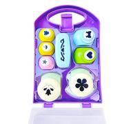 Lot de 8 perforatrices pour travaux manuels en papier | Lot de 8 outils de perforation faits à la main pour