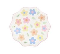 Lot de 8 petites assiettes Happy Flowers