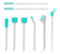 Lot de 8 petites brosses de nettoyage d'angle - Mini brosses de nettoyage en éponge - Petite brosse de nettoyage - Brosse de nettoyage pour pipes - Brosse de nettoyage étroite - Brosse de nettoyage