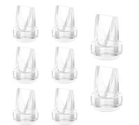 Lot de 8 pièces pour tire-lait Eufy/Discreet Duo/Nuliie, pièces de rechange compatibles avec Eufy E10 / S1 / S1 Pro