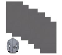 Lot de 8 Pièces Tissu Autocollant Reparation patchs,Clothing Textile Adhésif Réparation Légers Imperméables Patch Thermocollant Vetement,Pour Vêtements Veste Pantalon Chaussures Réparation-20x10cm(C)