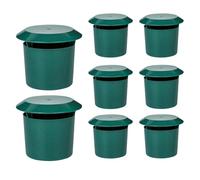 Lot de 8 Pieg Pièges à Escargots,Limaces et Escargot,11.3 x 9.5 cm Contrôle de Cage,pour Protéger Les des Escargots-Anti Escargot et Limace,Piege a Limace À Remplir Lndividuellement Hygiénique