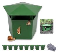Lot de 8 Pieg Pièges à Escargots,Piege a Limace,Anti limace Bio,pour Protéger Les Plantes des Escargots-Anti Escargot et Limace,Réutilisable,Robuste et Durable