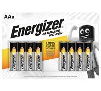 Energizer Piles Alcaline Power AA (LR6) — 8 piles