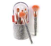 Lot de 8 pinceaux de maquillage en poudre synthétique, anti-cernes, fard à paupières, pinceaux cosmétiques