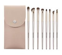 Lot de 8 pinceaux de maquillage pour fard à paupières, ensemble de pinceaux de maquillage pour les yeux, ensemble de pinceaux pratiques pour les amateurs de maquillage