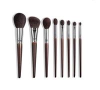 Lot de 8 pinceaux de maquillage professionnels en poils de chèvre naturels pour brocha maquillaje pedzle do makijazu estompage pinceau ombreur