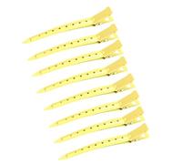 Lot de 8 pinces à cheveux de couleur pour femmes, forte adhérence, Double charnière, pince de coiffure pour professionnels
