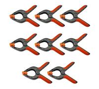 Lot de 8 pinces à ressort de 10,2 cm pour travail du bois, studio photo, arrière-plan et téléphone, pince de serrage pour cadre central