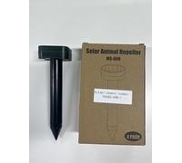 Lot de 8 piquets répulsifs à ultrasons étanches à énergie solaire pour dissuader le gopher, le campagnol, le tamia, le serpent, l'écureuil, la marmotte, l'armadillo, hors de la pelouse et du jardin