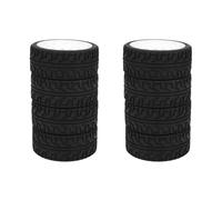 Lot de 8 pneus en caoutchouc et roues en plastique pour voiture RC 1/8 Redcat Team Losi VRX HPI Kyosho HSP Carson Hobao 1/8 Buggy / On-Road Car