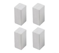 Lot de 8 poids magnétiques pour drapeaux et bannières d'extérieur avec revêtement en silicone - Stabilisateurs résistants au vent pour porche, jardin et présentations nationales - Blanc et noir