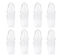 Lot de 8 pots de propagation à réservoir d'eau avec trous d'aération et entrée latérale pour protéger les racines délicates pendant le remplissage