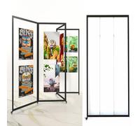 Lot de 8 présentoirs pliables pour calligraphie, marketing commercial, 120 x 250 cm, parfait pour les œuvres d'art, les expositions et les événements.