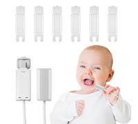 Lot de 8 protections de chargeur USB pour bébé, protection de câble, sécurité électrique, empêche les bébés de mordre les extrémités du câble de charge