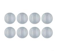 Lot de 8 protections de sol antidérapantes pour pieds de meubles avec épingles à cheveux pour tables et chaises (transparent)