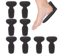 Lot de 8 protections de talon antidérapantes pour chaussures à talons hauts pour femmes, hommes, mariage, bureau, extérieur, danse, voyages