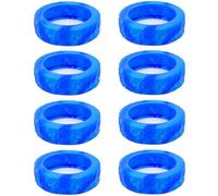 Lot de 8 protections en silicone pour bagages pour protéger et préserver la durabilité de votre voyage, un