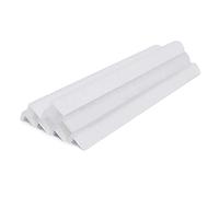 Lot de 8 protections transparentes pour coins de table - 2 m - Pour meubles et cheminées - En silicone sûr - Couleur unie