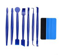 Lot de 8 raclettes de qualité professionnelle pour film vinyle de voiture et application de décalcomanie sans rayures