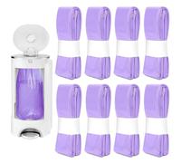 Lot de 8 Recharge Poubelle à Couches, Poubelles à Couches et Recharge Gran Capacité Antibactérien Anti-odeurs Multicouche, Recharge Poubelle Compatible avec Tommee Tippee, Genie Litter Locker