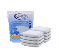 Lot de 8 recharges pour déshumidificateur d'air Ultra Fresh - 450 g - Granulés blancs