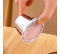 Lot de 8 récipients à vinaigrette empilables en acier inoxydable avec couvercles, bols à sauce étanches pour sauce, trempettes, crème glacée