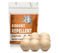 Lot de 8 répulsifs anti-souris d'intérieur pour moteurs de voiture, cuisine, garage, protection de 3 mois, simple à utiliser, mieux que les ultrasons