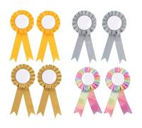 Lot de 8 rosaces pour tournoi de cheval, rosaces pour chevaux, médailles, médailles, loisirs, premier prix, vainqueur du championnat, convient pour les accessoires de chevaux