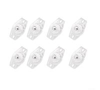 Lot de 8 rouleaux de meubles avec absorption des chocs pour divers articles ménagers (transparent)