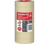 Lot De 8 Rouleaux De Papier Crêpé Fin 3804-30 Naturel 30 Mm X 50 M