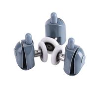 Lot De 8 Rouleaux De Porte De Douche TOPINCN - Pour Porte De Douche - 25 mm - Facile à Installer