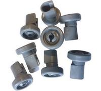 Lot de 8 roulette panier sup Lave-vaisselle 50269970005 ZANUSSI, FAURE, AEG, ARTHUR MARTIN ELECTROLUX, ARTHUR MARTIN, ELECTROLUX, ZANKER - 288167 G
