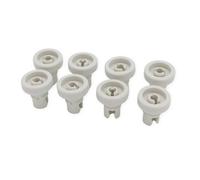 Lot de 8 roulette panier sup Lave-vaisselle 50269970005 ZANUSSI, FAURE, ARTHUR MARTIN ELECTROLUX, ELECTROLUX, AEG, IKEA, REX, ZANKER