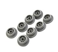 Lot de 8 roulettes de panier inférieur de lave-vaisselle 35 mm pour Bosch, Siemens, Neff, Hotpoint, pièce de rechange C00210742 165314