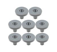 Lot De 8 Roulettes For Panier Inférieur De Lave-vaisselle, Compatibles Avec AEG, Electrolux, FAVORIT, Zanussi Et 4 Kits De Haute Qualité