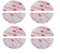 Lot de 8 rubans adhésifs Dual Lock fins et extra forts - Haute performance - Imperméables - Amovibles - Attaches refermables - 3M SJ3560 - 49 mm x 18 mm