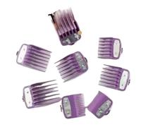 Lot De 8 Sabots De Coupe Universels Compatibles Avec Les Tondeuses Wahl, Disponibles En 1,5/3/4,5/6/10/13/19/25 Mm.(8pcs Purple)
