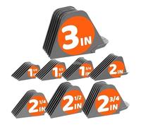 Lot De 8 Sabots De Guidage For Tondeuse À Cheveux, Compatibles Avec Wahl, Sabot De Guidage Avec Longueurs De Coupe De 1,25 À 3 Pouces.