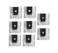 Lot de 8 sacs à poussière de rechange pour aspirateur 360 pour S8 Plus, Miwhole M8, Lite, ezviz RE4, re5 Plus, Dynaking R21, Polaris