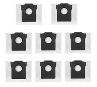 Lot de 8 sacs à poussière de rechange pour aspirateur robot Dreame D20 Plus, grande capacité, station de vidange automatique, fibres Meltblown et tissu non tissé, capture 99,97 % de poussière fine