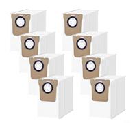 Lot de 8 sacs à poussière de rechange pour aspirateur robot Xiaomi H40/OV51, 3,5 L, vidange automatique, indéchirable, non tissé, capture des particules ultra fines