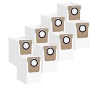 Lot de 8 sacs à poussière de rechange pour aspirateur robot Xiaomi H40 OV51 avec filtre filtrant fondu, piège à 99,97 % de particules fines