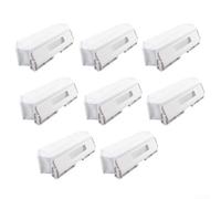 Lot de 8 sacs à poussière de rechange pour aspirateur robot Xiaomi Mijia H40 D101CN axé sur la capture de la poussière fine et la sécurité des composants du système