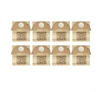 Lot de 8 sacs à poussière en papier compatibles avec Karcher A2000 A2004 A2014 A2024 A2054 A2064 A2074 S2500 WD2200 WD2210 WD2240